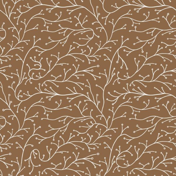White Branches Caramel