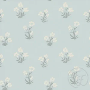 Light Blue Ditsy Blossom