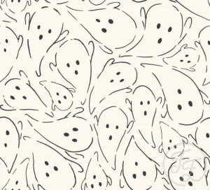 Ghosty Ghost Black & White