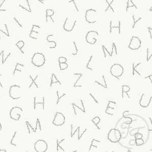 Alphabet Flower Letters