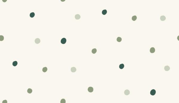 Colorful Christmas Dots Light Green