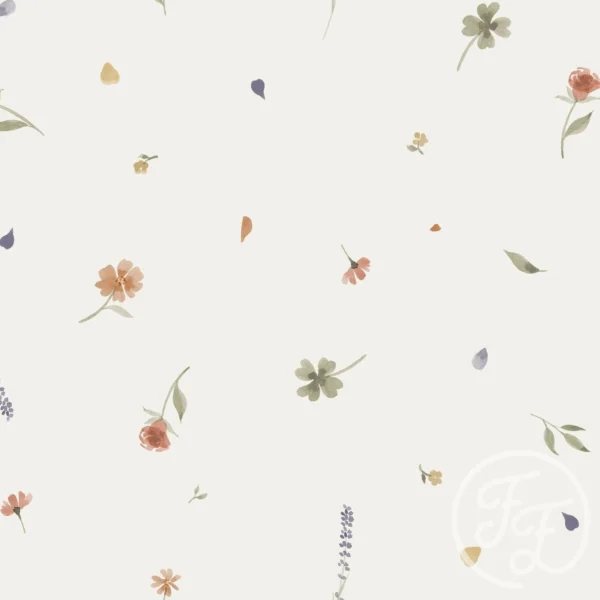 Multi Floral White