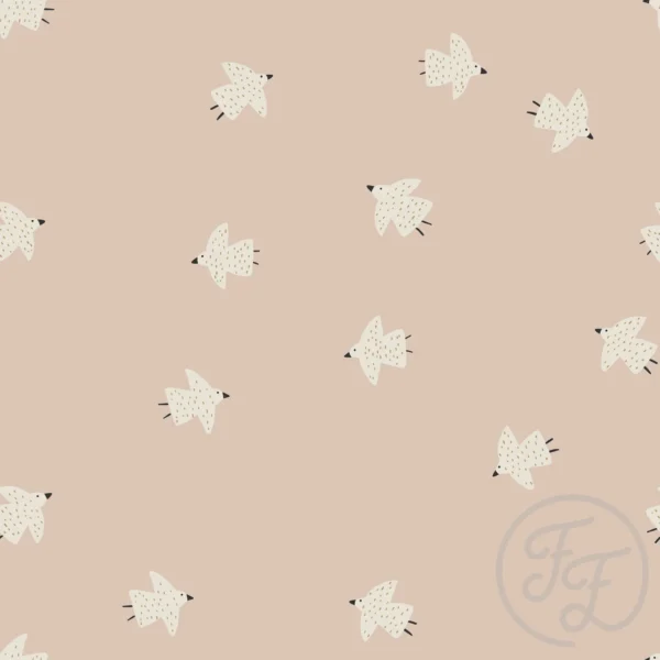 Bird Dusty Pink