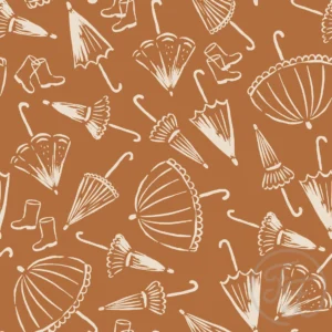 Umbrellas Brown