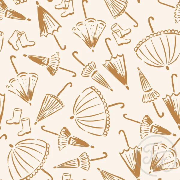 Umbrellas Ochre