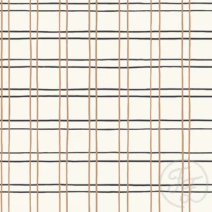 Spooky Plaid Cream Tan