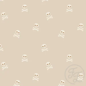 Skull and Bones Beige Small