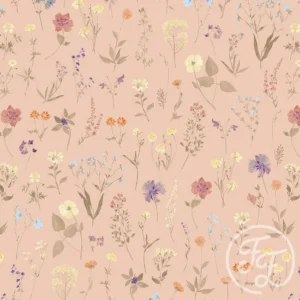 Wild Flowers Peach
