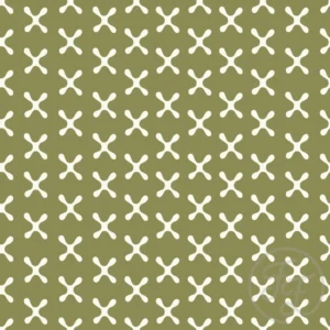 Crossed Tridents in Drab Green