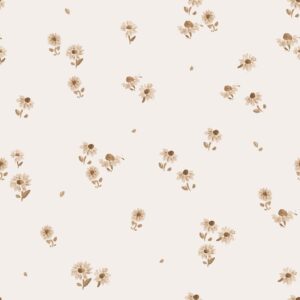 Mini Daisies Sepia