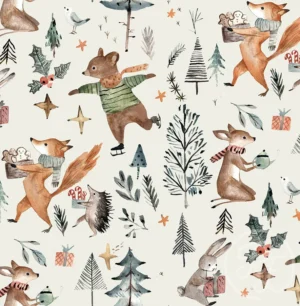 My Christmas Forest Beige