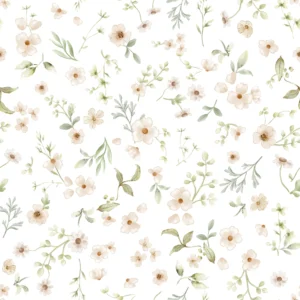 Floral Malin White