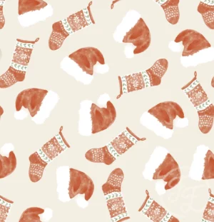 Christmas Hats & Stockings Sand