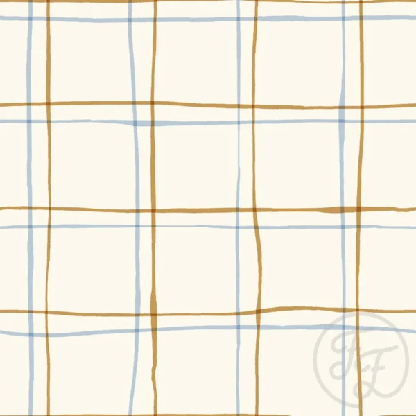 Double Check ochre & Blue