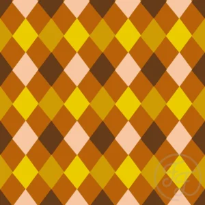 Autumn Argyle in Brown