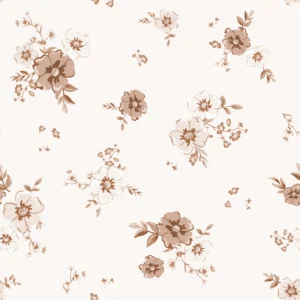 Floral Lori Brown Offwhite