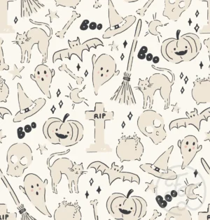 Spooky Mix Plain Ivory Cream