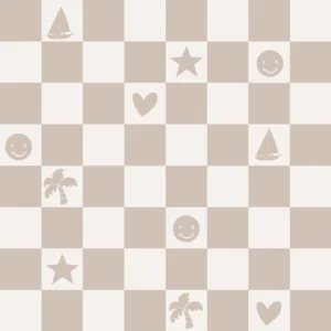 Checker Beige