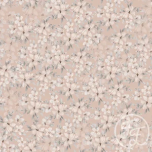 Aquarell Flowers Cream