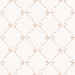 Beige Bows and Ribbons