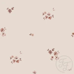 Cute Flowers Beige
