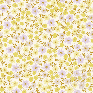 Suzanne Flowers Yellow & Llila