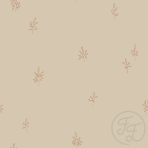 Olive Branches Beige
