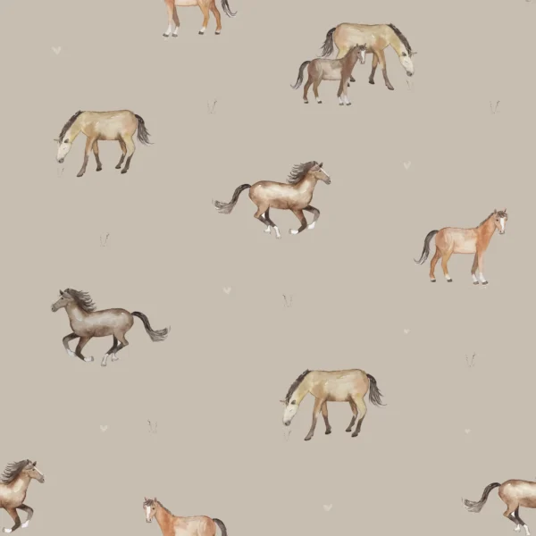Horse Love Brown