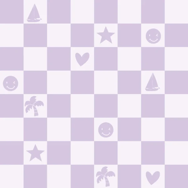 Checker Lilac