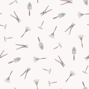 Gardening Tools Pinkish