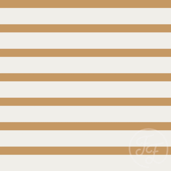 Stripes Honeygold Off White