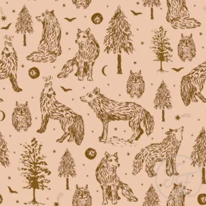 Wolves Busy Salmon
