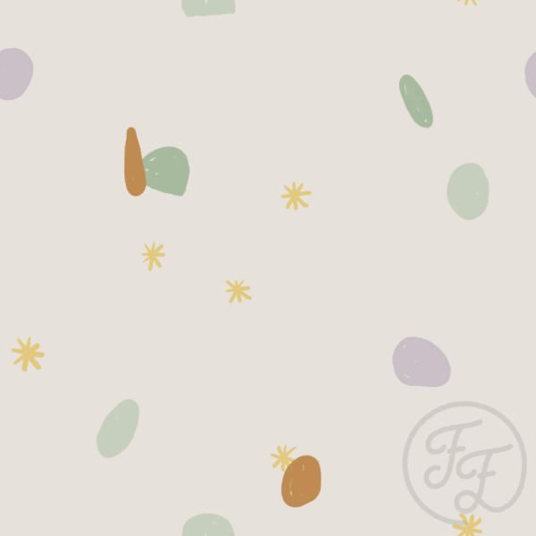 Abstract Christmas Lilac