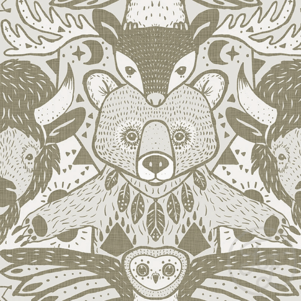 Damsk Totem Grey