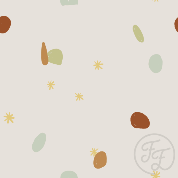 Abstract Christmas Brown