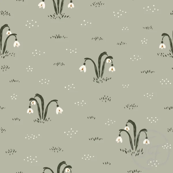 Snowdrops Light Green