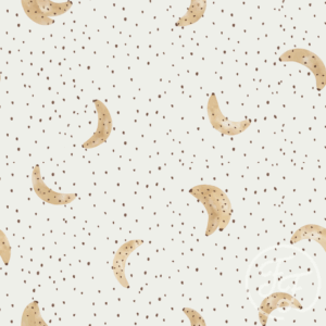 Bananas Dots White