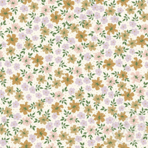 Suzanne Flowers Lila & Brown