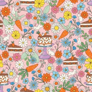 Carrot Cake in Light Rose