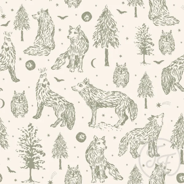 Wolves Busy Olive