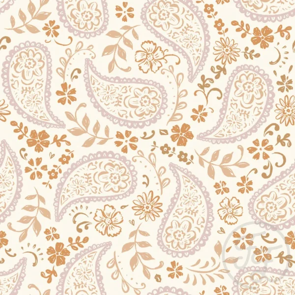 Paisley Terra Cotta