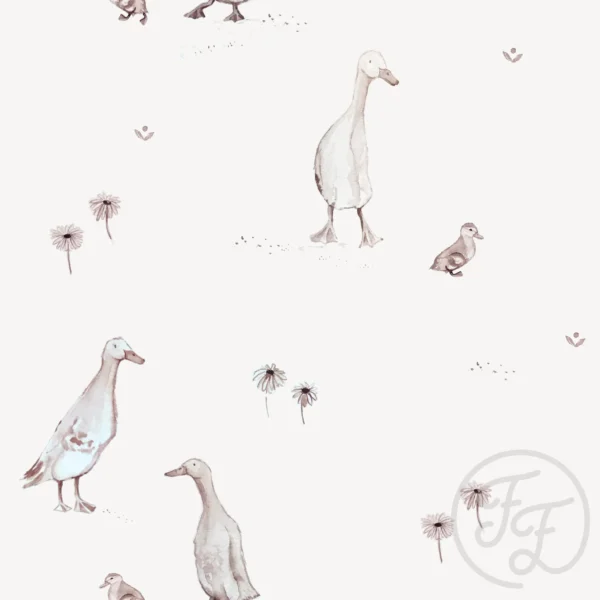 Running Ducks Offwhite