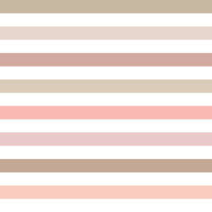 Colorful Stripes Peach Green