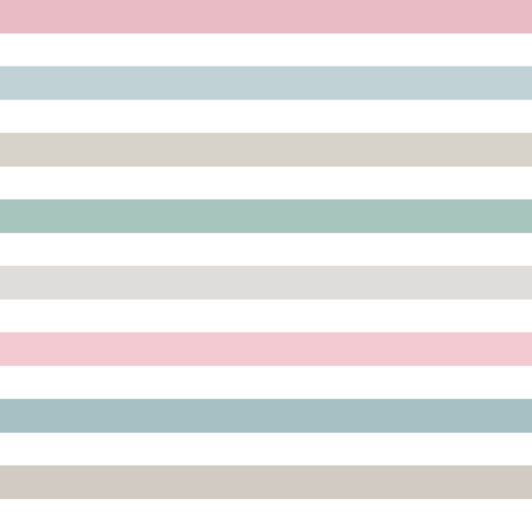 Colorful Stripes Turquoise Pink