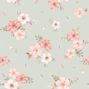 Floral Nalani Peach Mint