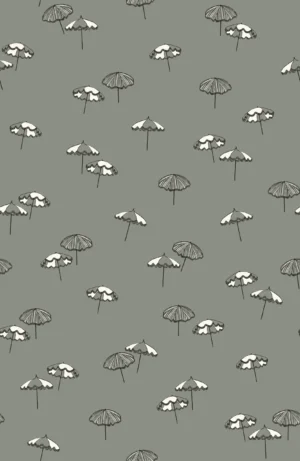 Beach Umbrella Sage Green