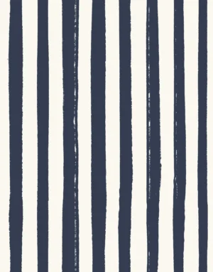 Rough Stripe Navy Blue
