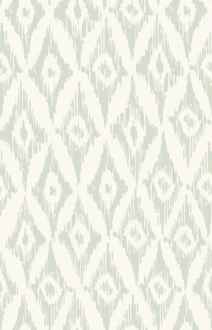 Boho Ikat Light Green