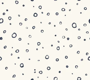 Bubbles Navy Blue