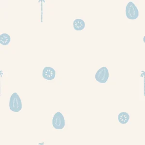 Tropical Shapes Blue